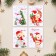 Set of mini -postcard "Happy New Year! - 2" 20 pieces, 7.5 x 10.5 cm