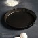 Baking uniform "Jacqueline", d = 28 cm, removable bottom, anti -stick coating, black color