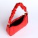 Baget bag, lightning department, red color