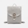 Open-ryukzak-mini made of artificial leather on magnet, color gray