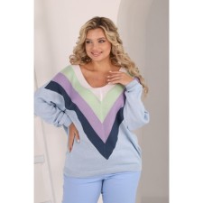 Women's Pulover Wisell, size 62, blue color