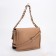 Bag-mixer on the valve, 2 belts, dark beige color