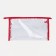 Lightning cosmetic bag, red/transparent color
