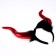 Carnival rim "Devil", red color