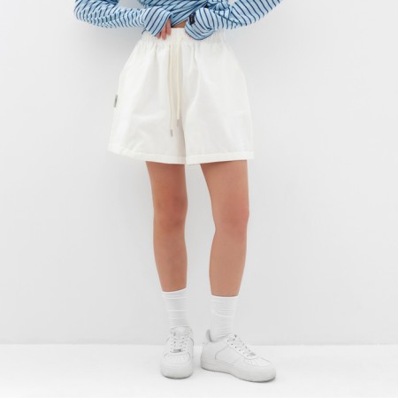 Women's shorts MIST DENIM, p. L, white