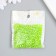 Beads for creativity Plastic "Rhombus Crystal Holography Greens" set 20 grams 0.4x0.4 cm