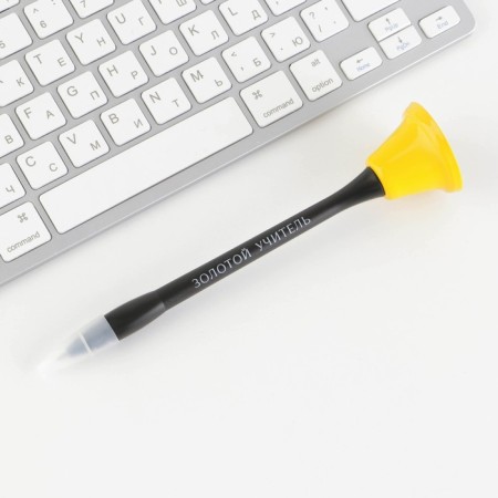Coastal pen on the “Golden Teacher” substrate, plastic, blue paste, 0.8 mm-2