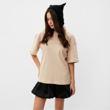 Women's T -shirt Mist Coordinates p. S-m, beige