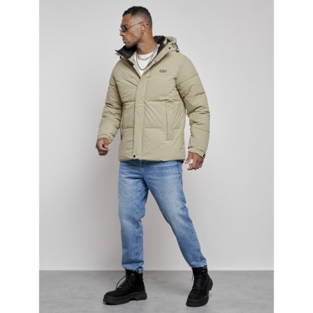 Winter jacket, size 56, light green color-1