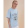 Female T -shirt, size s, blue color