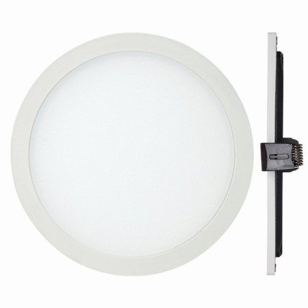 The built -in lamp Mantra Saona, LED, 12W, 990LM, 3000K, 25 mm, matte white color-1
