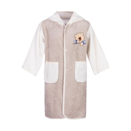 Children's robe 4-6 years Barney, beige color-3