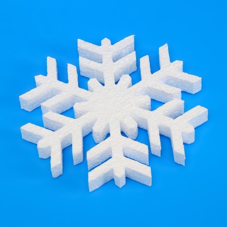 Form of foam "Snowflake" 18.5x 18.5 x 2 cm-1
