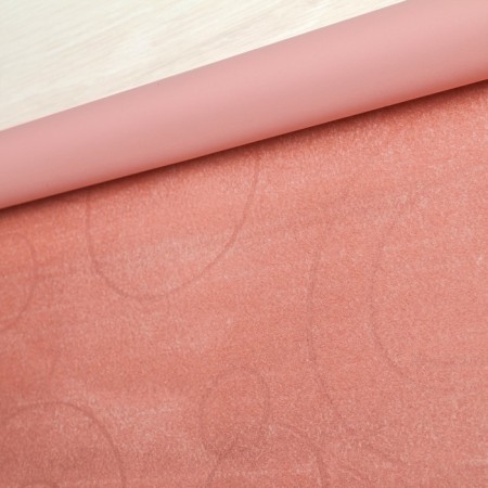 Rolled curtain "Blackout", luminous, 50 x 160 cm, suede, pink color-2
