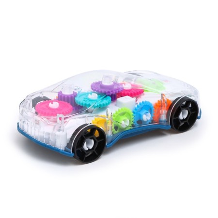 The “gears” machine, light and sound, works from batteries-2