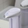 Dispenser for antiseptic/liquid soap touch, 380 ml, on batteries, white color