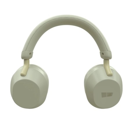 Headphones More Choice HW55, wireless, invoices, microphone, BT V5.3, 200 mAh, white-2