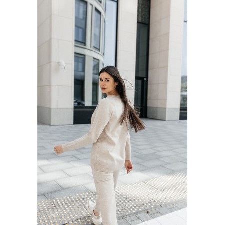 Female ISee suit, size 46, beige color-10