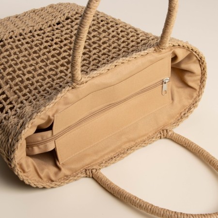 Women's bag SL Home, manual weaving, cotton, pens length 18.5 cm, 40 × 27 cm-4