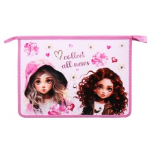 A4, 340 x 245 x 75 mm, zipper on the top, plastic, Hatber 