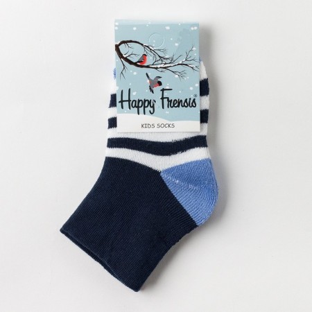 Noski children's terry, blue color, size 20-22-2