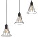 Lamp Bayerlux "Chilly" 3he27 40W Black 18x50x19-119cm