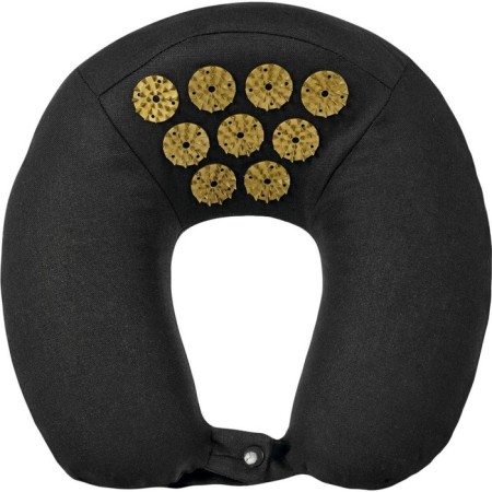 Pillow Acupuncture Bradex "Nirvana", black, gold spikes-5