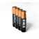 Alkalin battery Duracell Basic, AAA (CH), LR03-4S, 1.5V, Spike, 4 pcs
