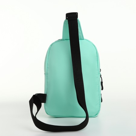 Textura lightning bag, external pocket, mint color-2