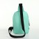 Textura lightning bag, external pocket, mint color