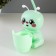 Board "Bee" LED 3W USB AKB Green 9.5x8.5x25 cm