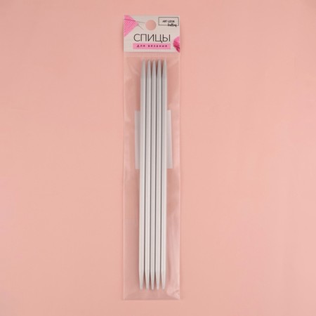 Knitting knitting needles, hosiery, with Teflon coating, D = 4.5 mm, 20 cm, 5 pcs-3