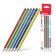 Pencil Chernographic Erichkrause "Classic 100", HB, Grifel D = 2.2 mm, plastic, hexagonal, in a box, mix