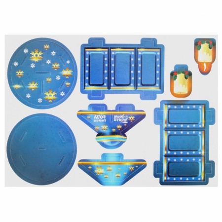 3D designer-suspension "Blue Lantern"-3
