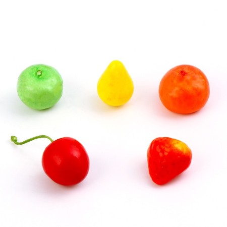 Decorative set "Fruits" Size: 2.5 × 2 cm, 100 pcs.