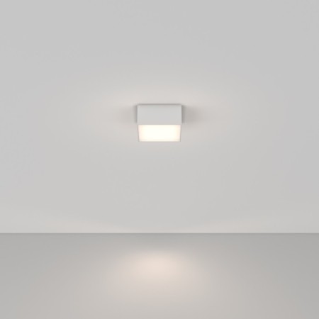 Ceiling light Technical C032CL-12W4K-SQ-W, LED, 12W, 12x12x6 cm, 640lm, white color-1