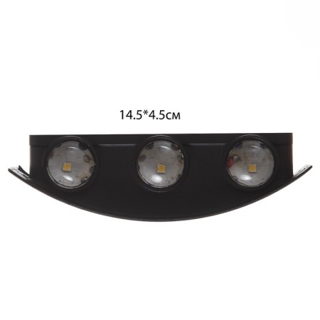 Essen lamp 6xLED 6W 4000K IP66 black 17x4.8x9 cm-4