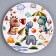 Paper plate "Dinosaurus", in a set of 6 pcs.