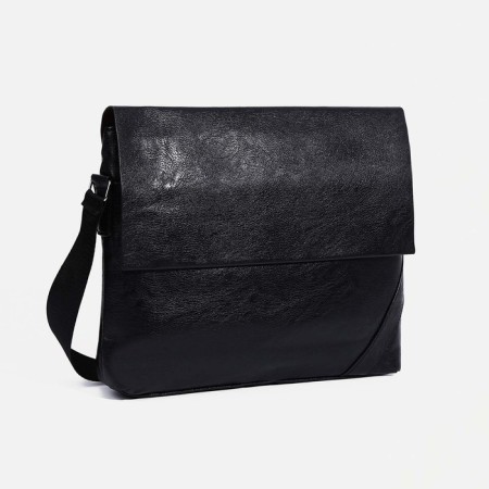 Male bag, black color
