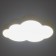Chandelier "Cloud" LED 3 modes 24W yellow