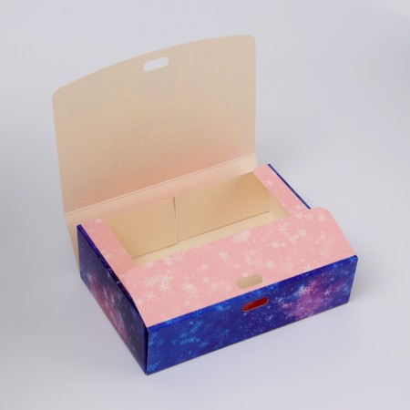 Folding Gift Box "New Year's Deer", 16 × 12 × 5 cm-2