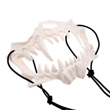 Mask "Jaw" White color-1