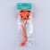 Toy for dogs "fox", with a rope