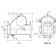 VECOFI CBL4240, ball, cast iron, PN10, DN50 valve