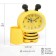 Alarmade "Bee", with a pencil, discrete move, D-9 cm, 14.5 x 14 cm, yellow