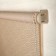 Rolled curtain "Dolce Vita", 45 x 160 cm, beige color