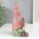Polystone souvenir "Dwarf with apples in a pink cap" 17.5x12 cm