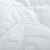 Standard blanket 172x205 cm, claim. swan fluff, gloss-satin fabric, p/e 100%