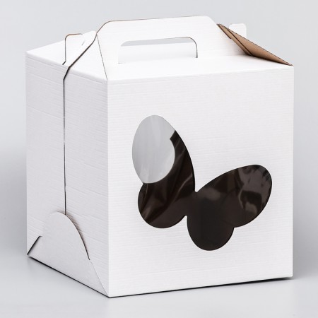 Confectionery packaging, 2 windows, 28 x 28 x 30 cm