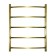 Water towel Domoterm "Calipso" P5, 500x700 mm, bronze